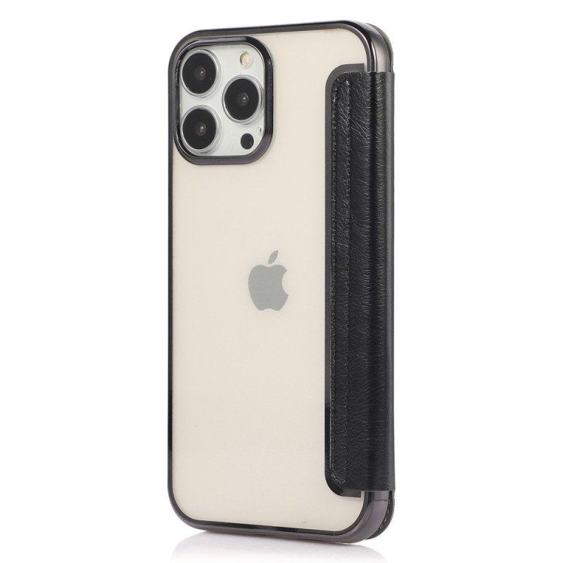 Etui Na Telefon do iPhone 14 Pro Etui Folio Etui Na Karty Ze Sztucznej Skóry