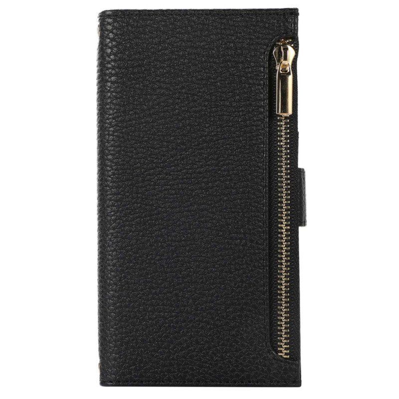 Etui Na Telefon do iPhone 14 Pro Max Etui Folio Przednia Kieszeń I Smycz