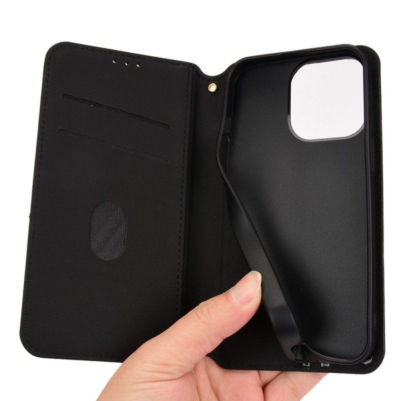 Etui Na Telefon do iPhone 14 Pro Max Etui Folio Tekstura 3d