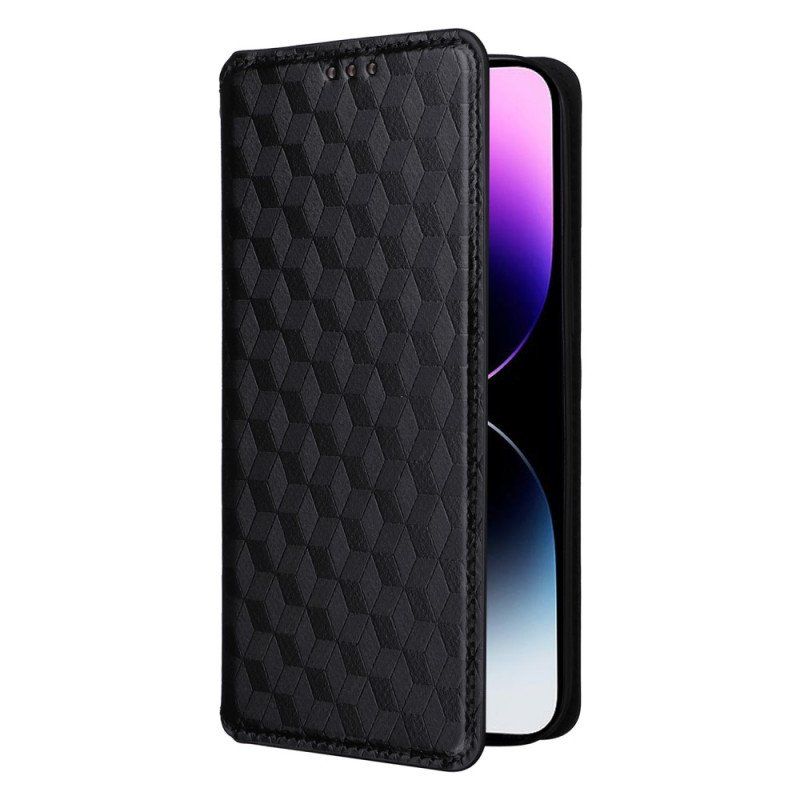 Etui Na Telefon do iPhone 15 Etui Folio Kostki 3d