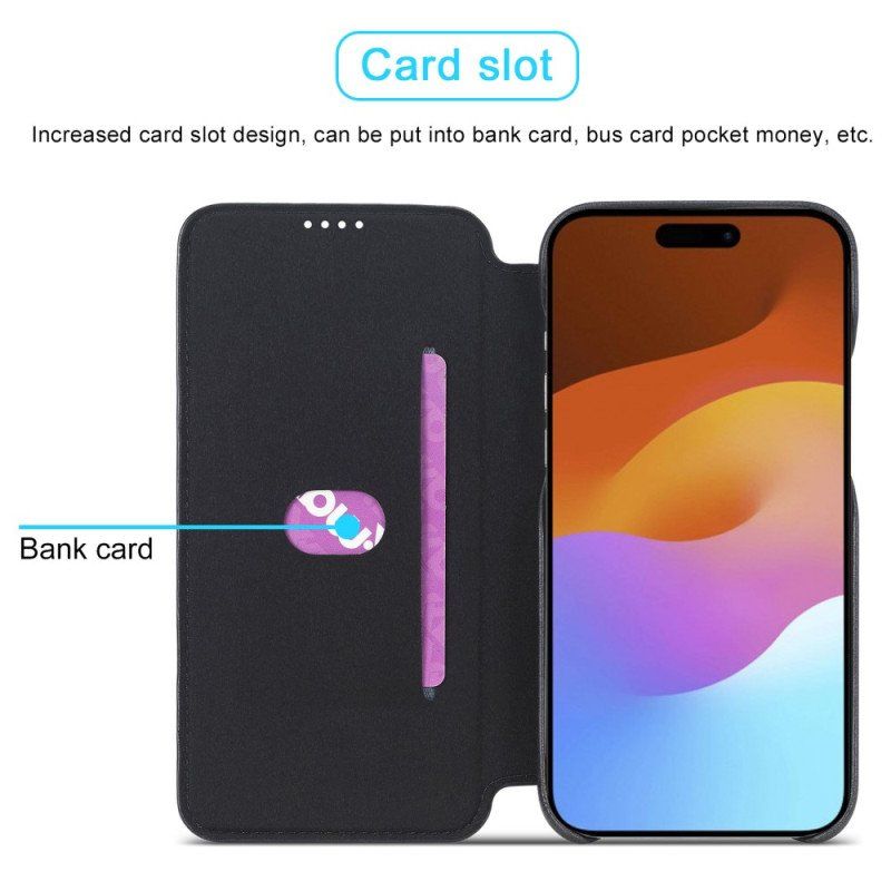 Etui Na Telefon do iPhone 15 Plus Etui Folio Imitacja Skóry Lc.imeeke