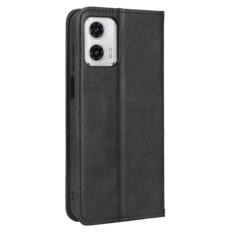 Etui Na Telefon do Moto G73 5G Etui Folio Stylizowany