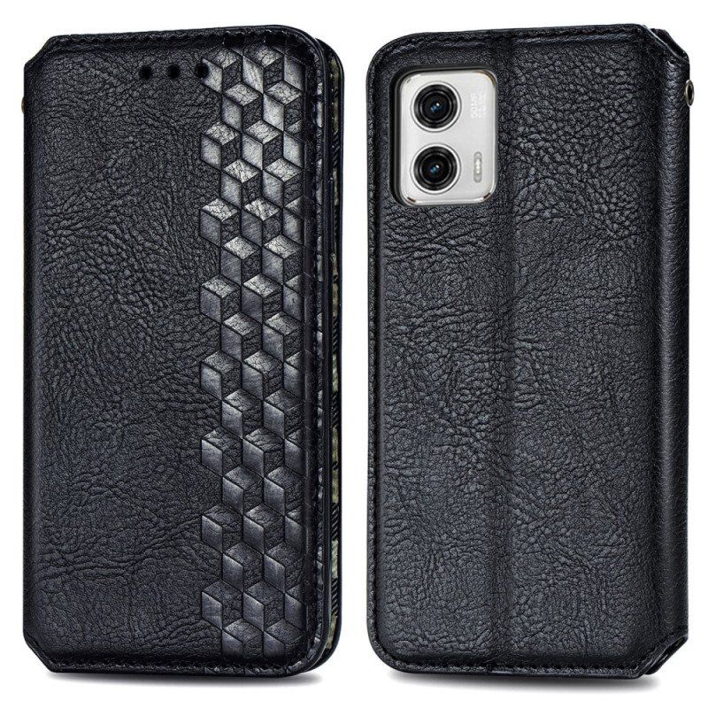 Etui Na Telefon do Moto G73 5G Etui Folio Wzór 3d