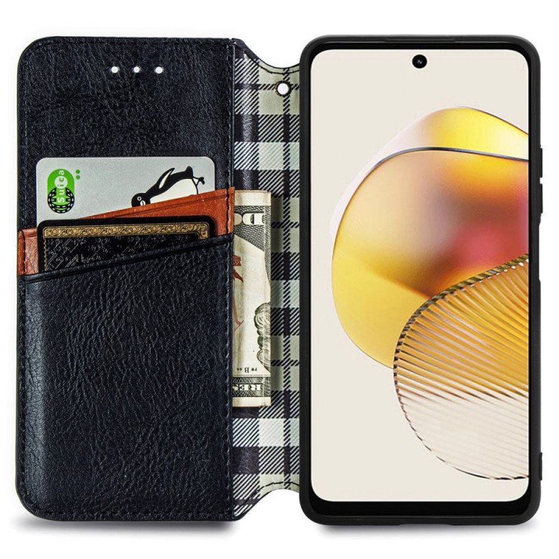 Etui Na Telefon do Moto G73 5G Etui Folio Wzór 3d