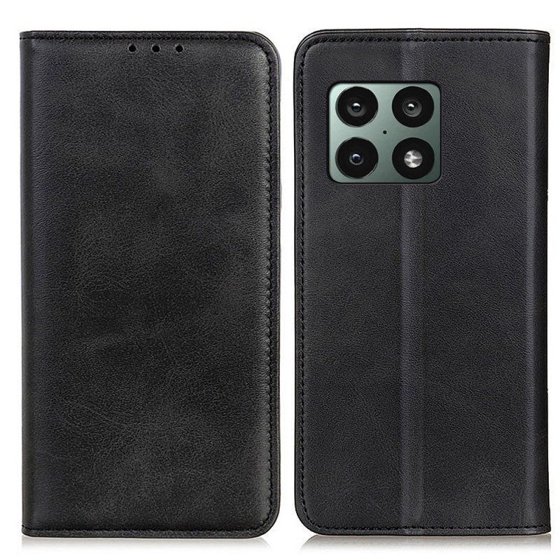 Etui Na Telefon do OnePlus 10 Pro 5G Etui Folio Elegancka Dwoina Skórzana