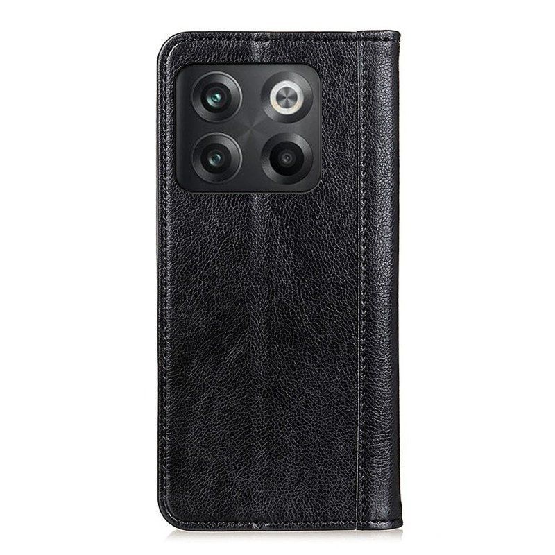 Etui Na Telefon do OnePlus 10T 5G Etui Folio Kolorowa Wersja Skóry Dwoinowej