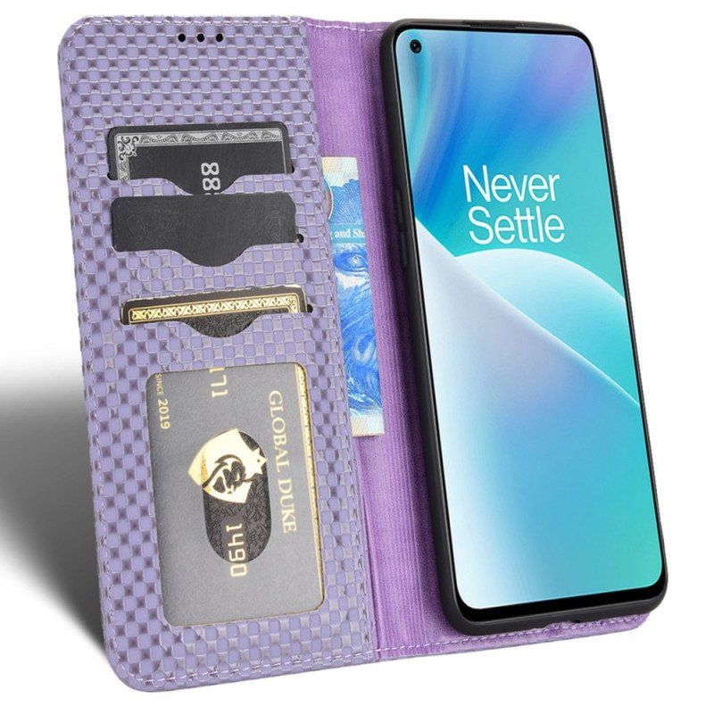 Etui Na Telefon do OnePlus Nord 2T 5G Etui Folio Tekstura Siatki