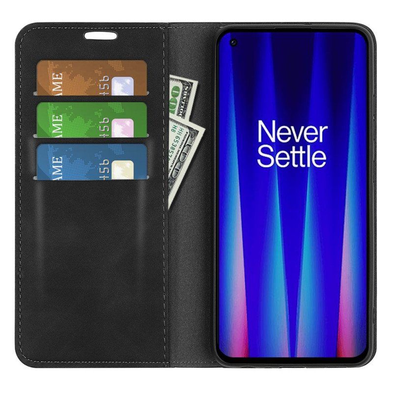 Etui Na Telefon do OnePlus Nord CE 2 5G Etui Folio Jedwabny Dotyk