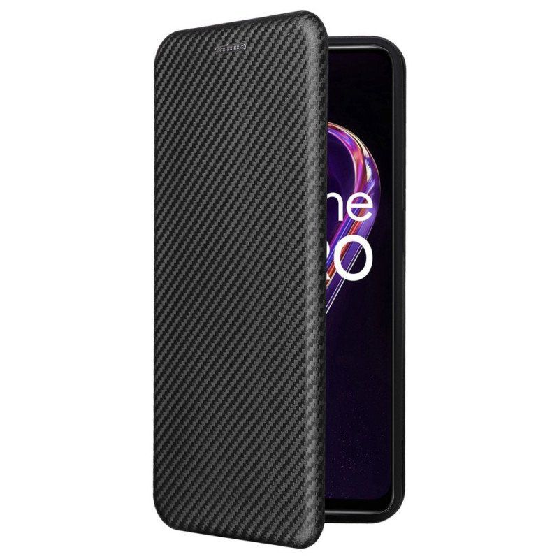 Etui Na Telefon do OnePlus Nord CE 2 Lite 5G Etui Folio Tekstura Włókna Węglowego