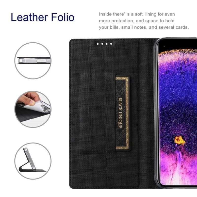 Etui Na Telefon do Oppo Find X5 Etui Folio Vili Tekstura Tkaniny