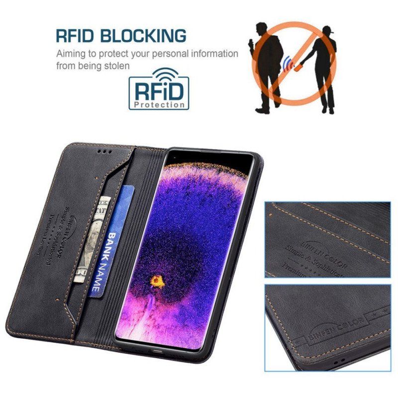 Etui Na Telefon do Oppo Find X5 Lite Etui Folio Klasyczny Kolor Binfen