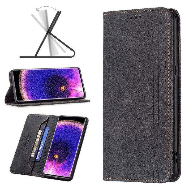 Etui Na Telefon do Oppo Find X5 Lite Etui Folio Klasyczny Kolor Binfen