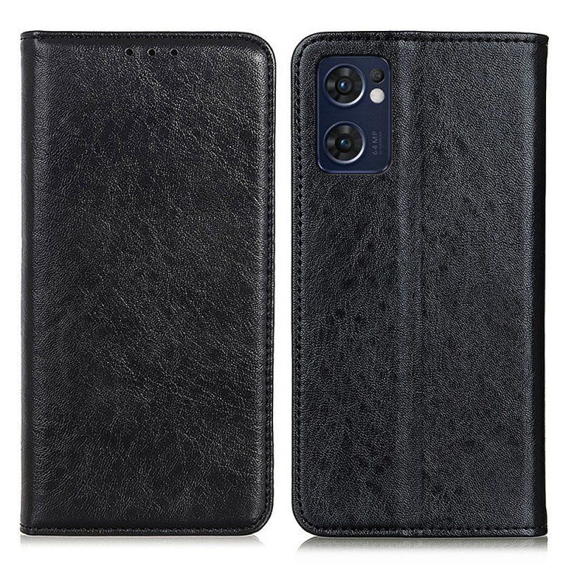 Etui Na Telefon do Oppo Find X5 Lite Etui Folio Rzemienna Tekstura