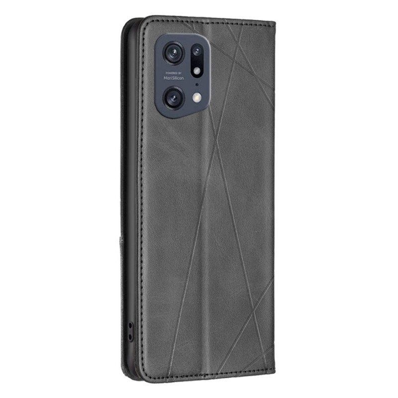 Etui Na Telefon do Oppo Find X5 Pro Etui Folio Diamenty