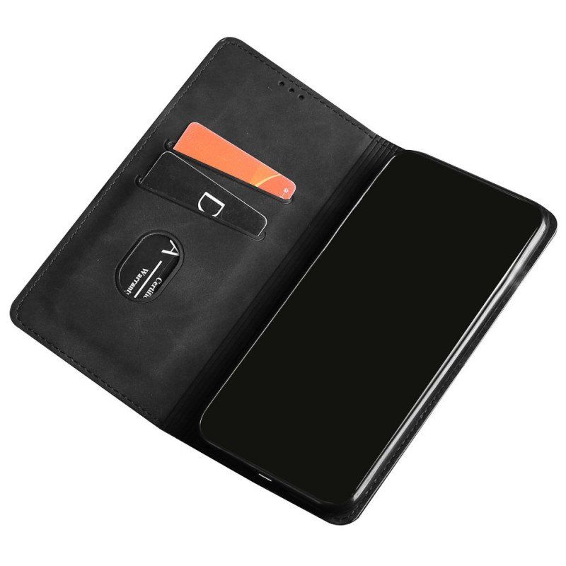 Etui Na Telefon do Oppo Find X5 Pro Etui Folio Dotyk Skóry