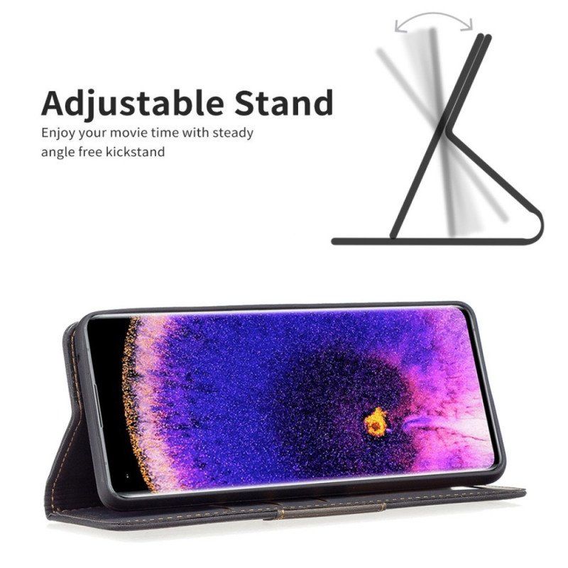 Etui Na Telefon do Oppo Find X5 Pro Etui Folio Kolor Binfena