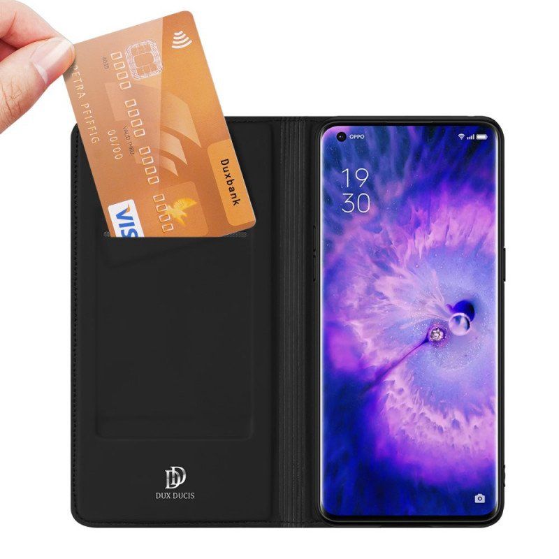 Etui Na Telefon do Oppo Find X5 Pro Etui Folio Seria Skin Pro Dux Ducis