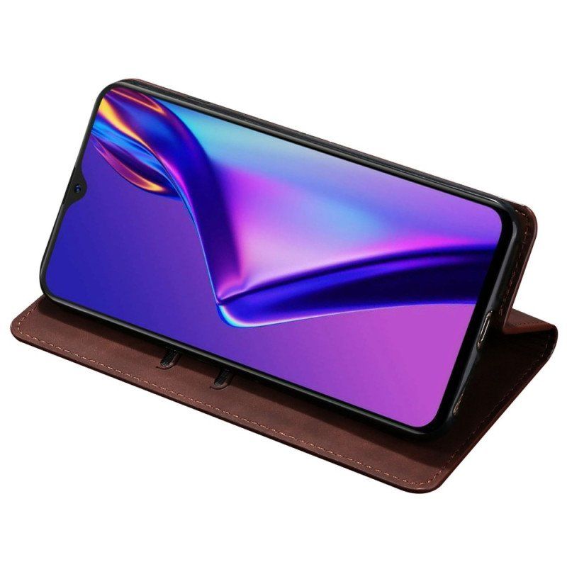 Etui Na Telefon do Oppo Reno 8 Pro Etui Folio Efekt Skóry