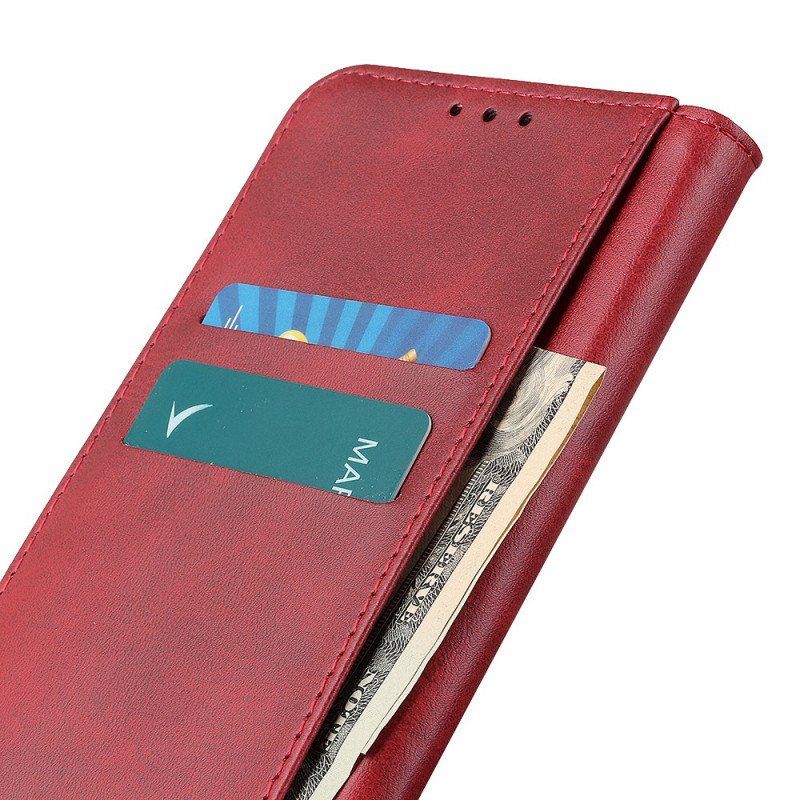 Etui Na Telefon do Poco M4 Pro 5G Etui Folio Dwoina Skóry