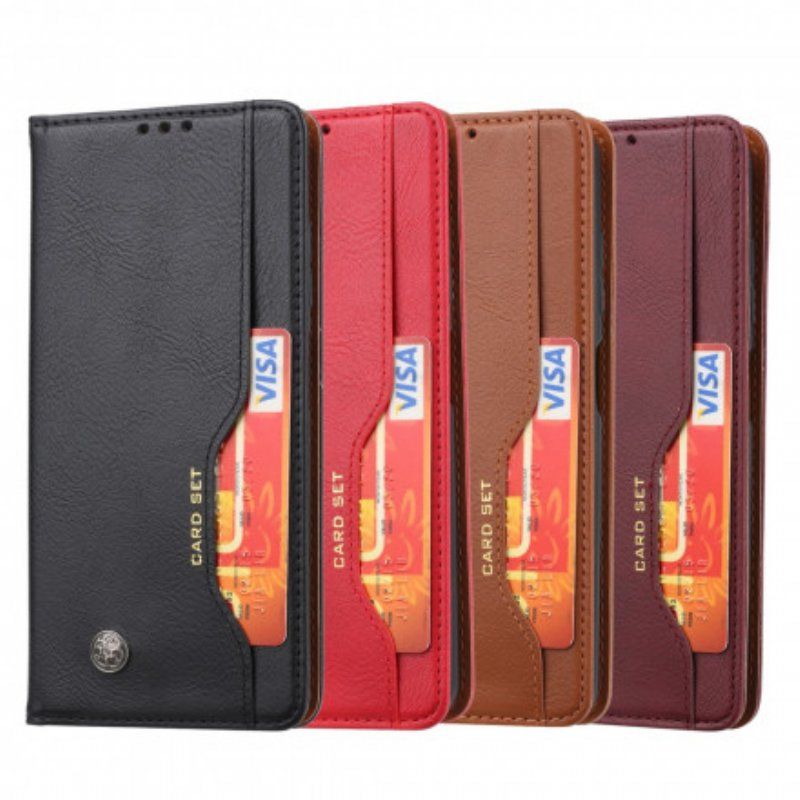 Etui Na Telefon do Poco X3 / X3 Pro / X3 NFC Etui Folio Etui Na Karty Ze Sztucznej Skóry