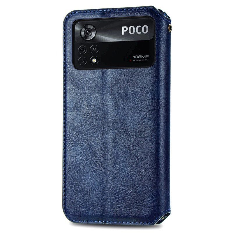 Etui Na Telefon do Poco X4 Pro 5G Etui Folio Kostki 3d