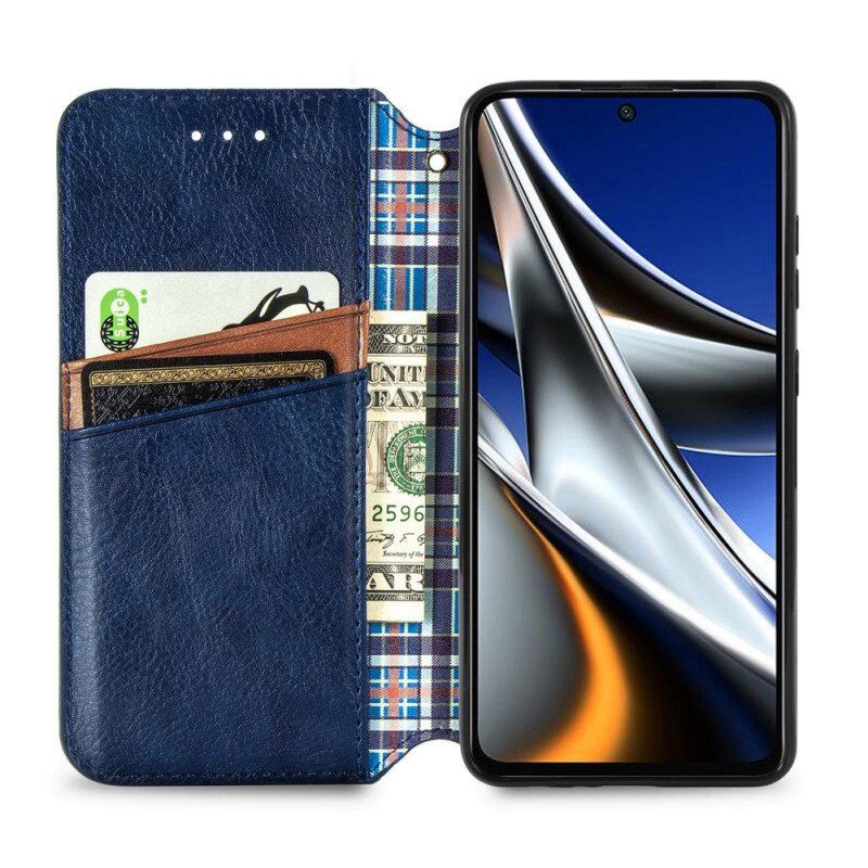 Etui Na Telefon do Poco X4 Pro 5G Etui Folio Kostki 3d