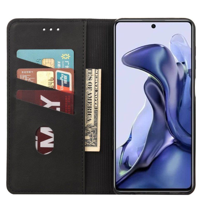 Etui Na Telefon do Poco X4 Pro 5G Etui Folio Odczucie Skóry