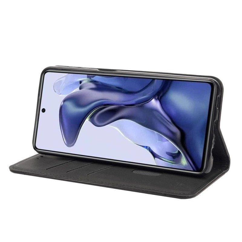 Etui Na Telefon do Poco X4 Pro 5G Etui Folio Odczucie Skóry