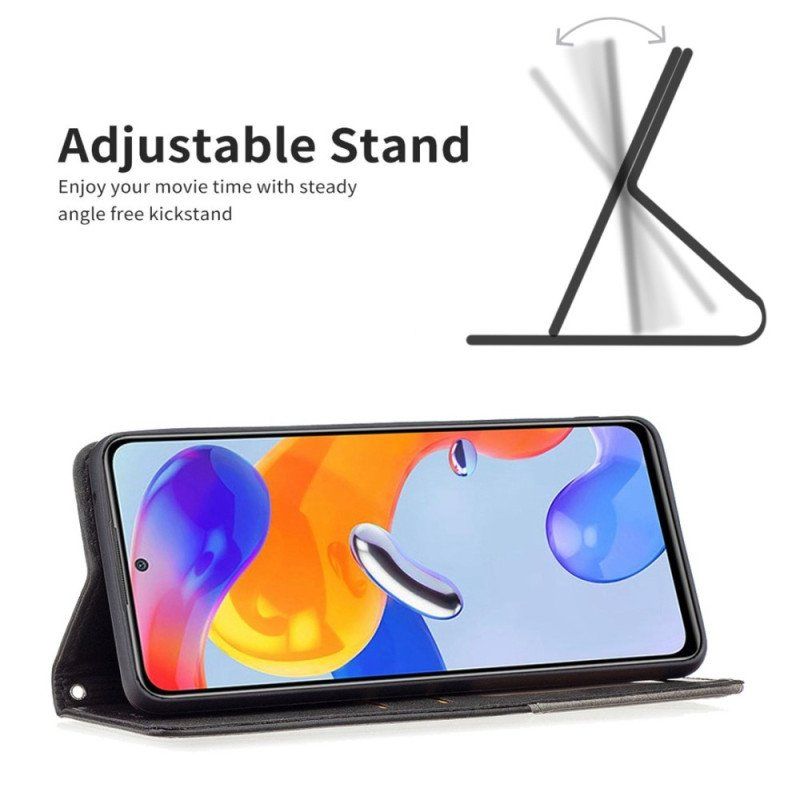 Etui Na Telefon do Poco X4 Pro 5G Etui Folio Wzory Geometryczne