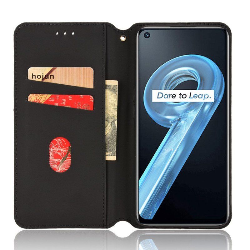 Etui Na Telefon do Realme 9i Etui Folio Wydruk Kostki 3d