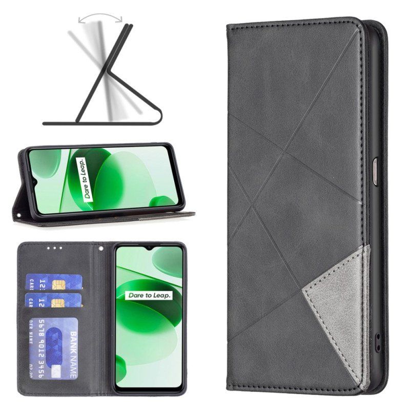 Etui Na Telefon do Realme C35 Etui Folio Diamenty