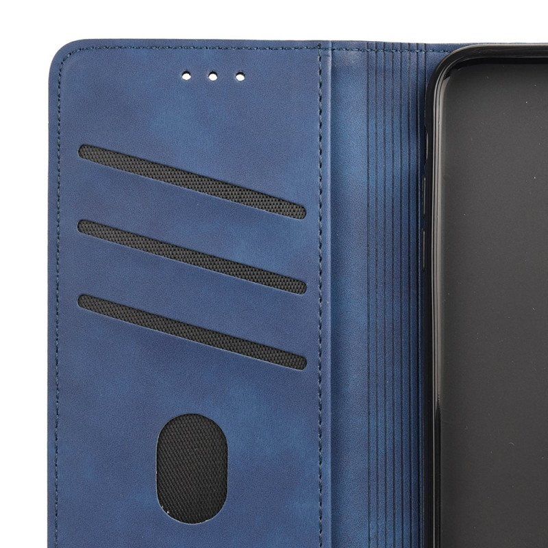 Etui Na Telefon do Samsung Galaxy A13 5G / A04s Etui Folio Dwukolorowy Biznesowy Efekt Skóry