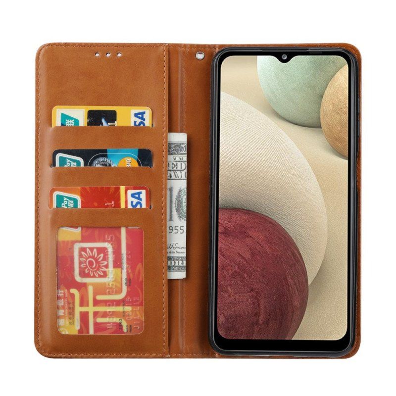 Etui Na Telefon do Samsung Galaxy A13 5G / A04s Etui Folio Etui Na Karty Ze Sztucznej Skóry