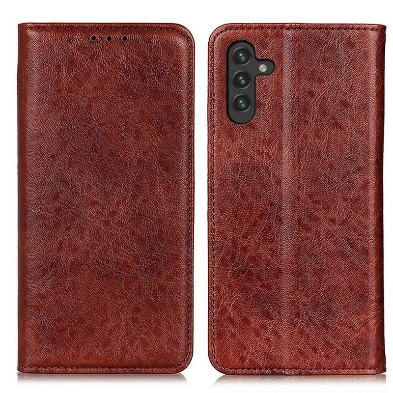 Etui Na Telefon do Samsung Galaxy A13 5G / A04s Etui Folio Rzemienna Tekstura