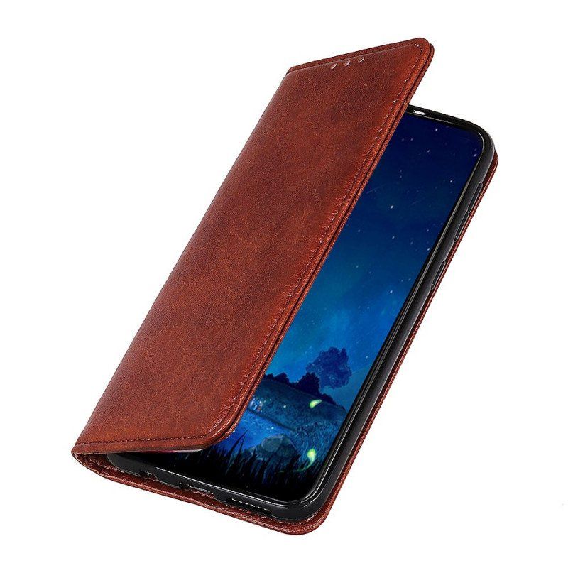 Etui Na Telefon do Samsung Galaxy A13 5G / A04s Etui Folio Rzemienna Tekstura