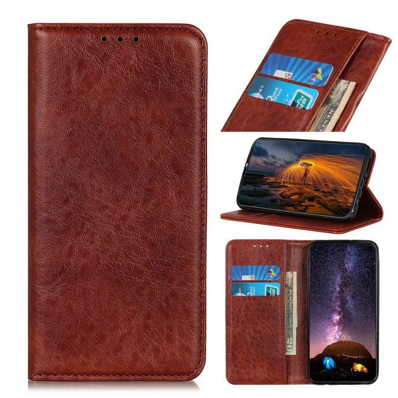 Etui Na Telefon do Samsung Galaxy A13 5G / A04s Etui Folio Rzemienna Tekstura