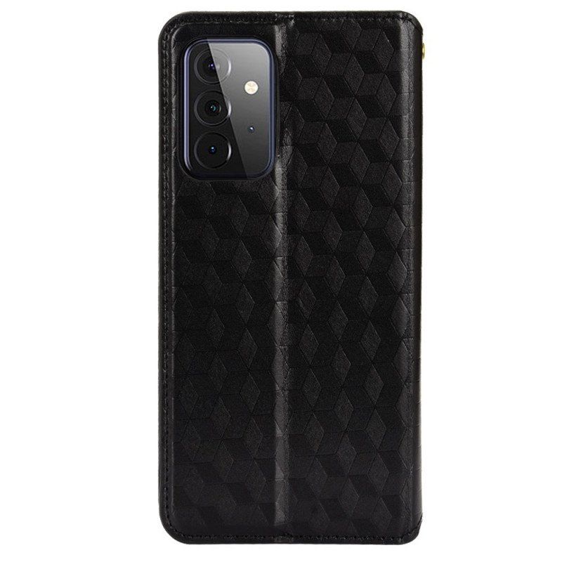 Etui Na Telefon do Samsung Galaxy A53 5G Etui Folio Efekt Diamentowej Skóry 3d