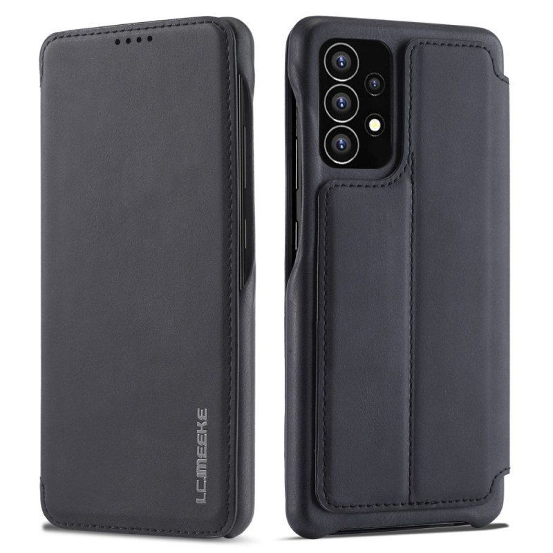 Etui Na Telefon do Samsung Galaxy A53 5G Etui Folio Lc.imeeke Efekt Skóry