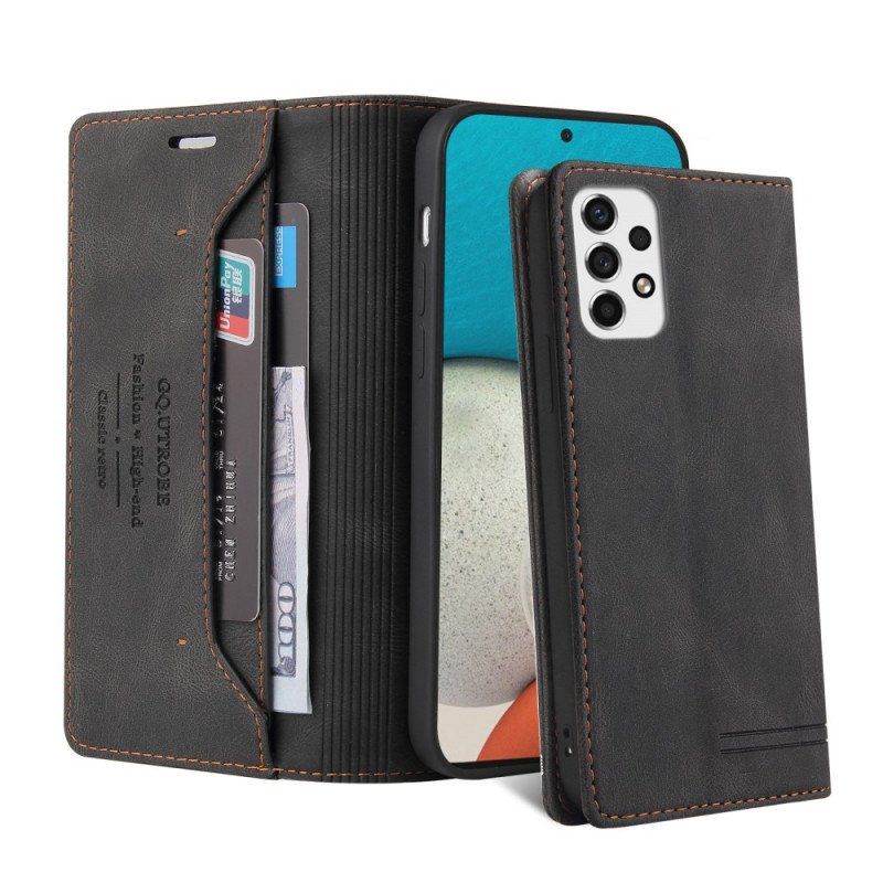 Etui Na Telefon do Samsung Galaxy A53 5G Etui Folio Sztuczna Skóra Gq.utrobe