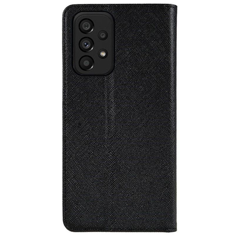 Etui Na Telefon do Samsung Galaxy A53 5G Etui Folio Teksturowana Sztuczna Skóra