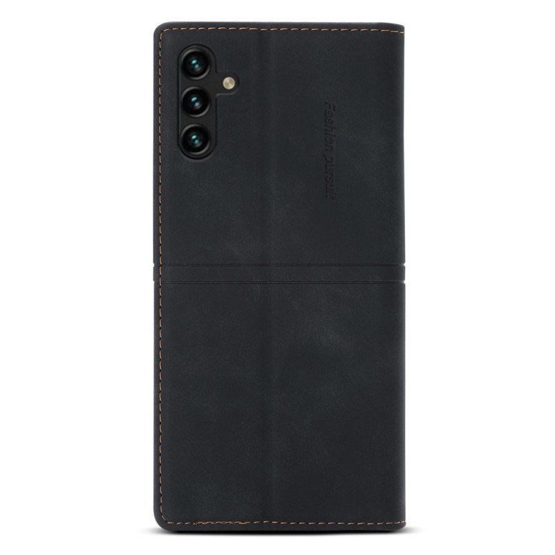 Etui Na Telefon do Samsung Galaxy A54 5G Etui Folio Stylowa Skórzana Moda