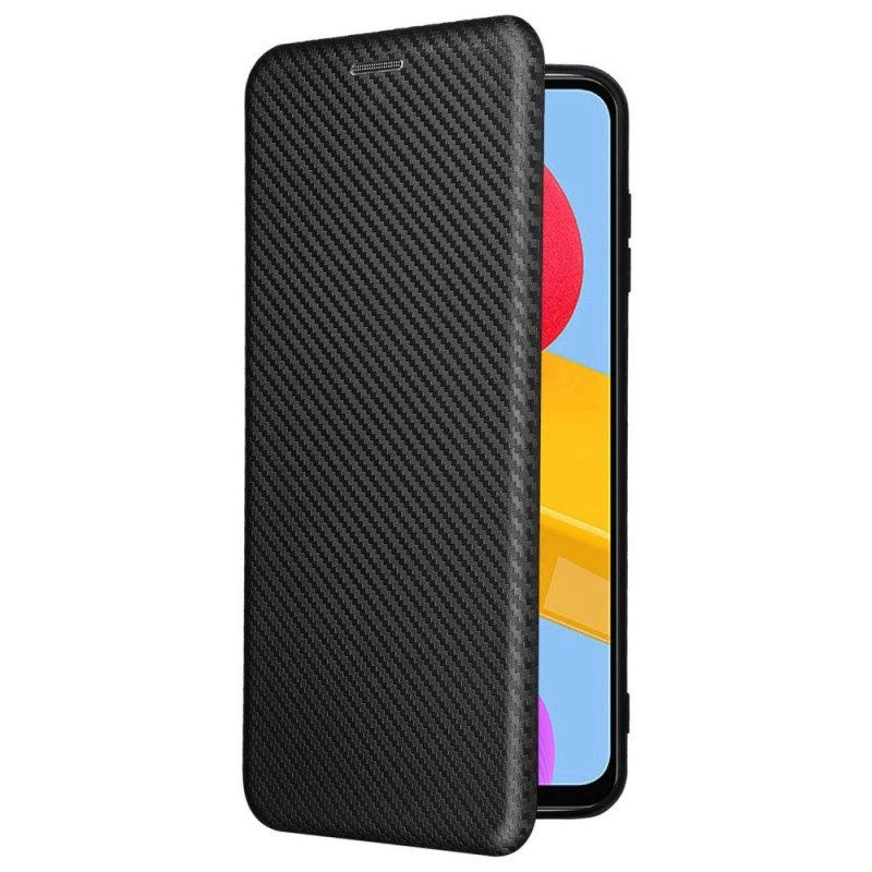 Etui Na Telefon do Samsung Galaxy M13 Etui Folio Włókno Węglowe