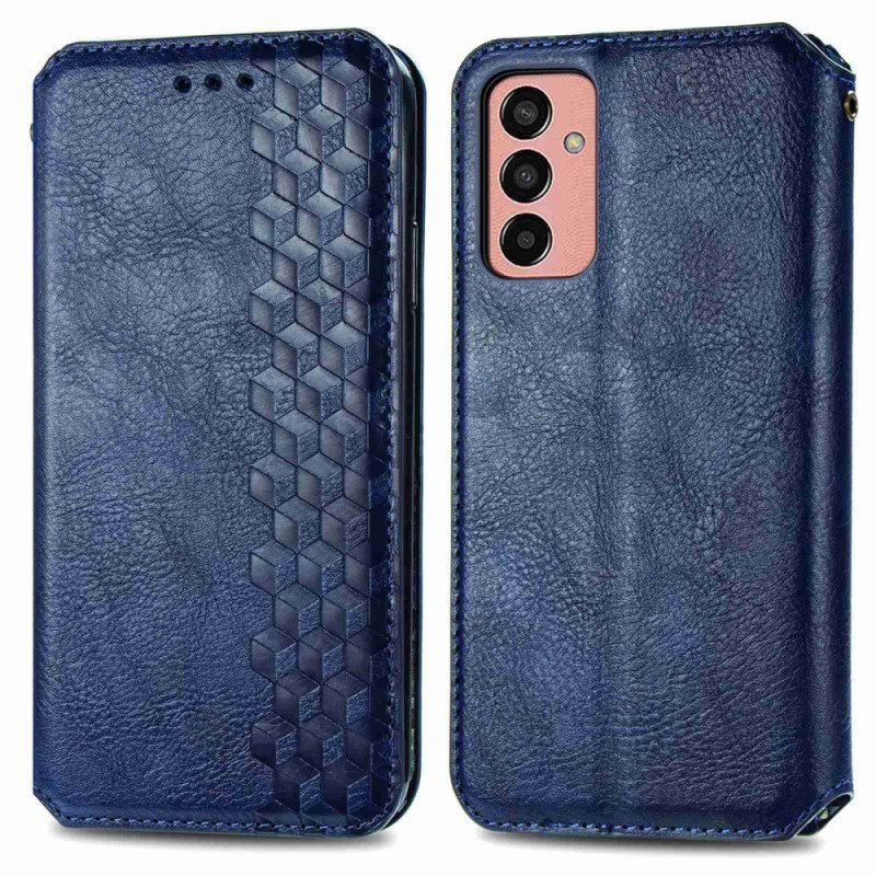 Etui Na Telefon do Samsung Galaxy M13 Etui Folio Wzór Z Efektem Skóry