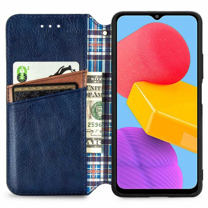 Etui Na Telefon do Samsung Galaxy M13 Etui Folio Wzór Z Efektem Skóry