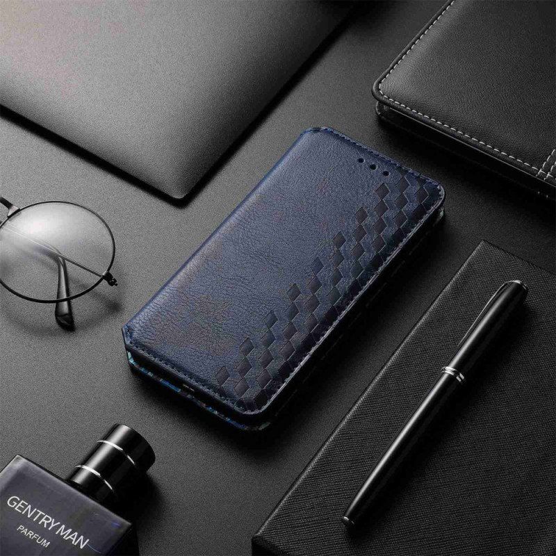 Etui Na Telefon do Samsung Galaxy M13 Etui Folio Wzór Z Efektem Skóry