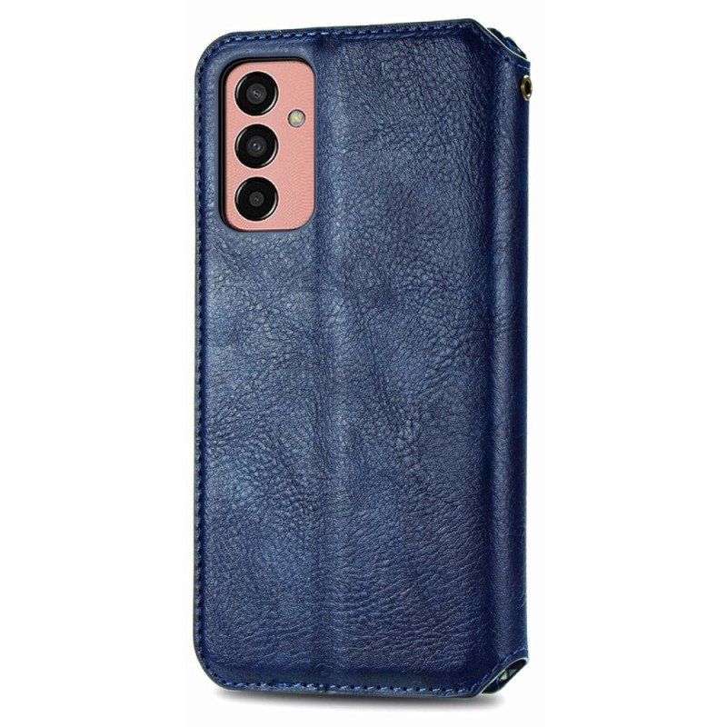 Etui Na Telefon do Samsung Galaxy M13 Etui Folio Wzór Z Efektem Skóry