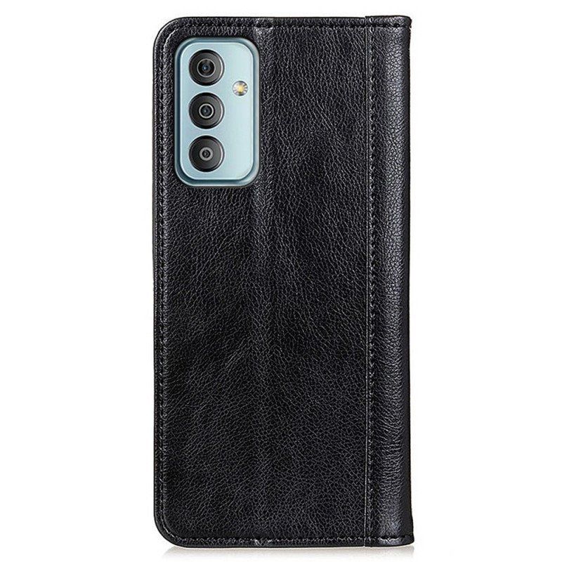 Etui Na Telefon do Samsung Galaxy M23 5G Etui Folio Dwoina Skóry