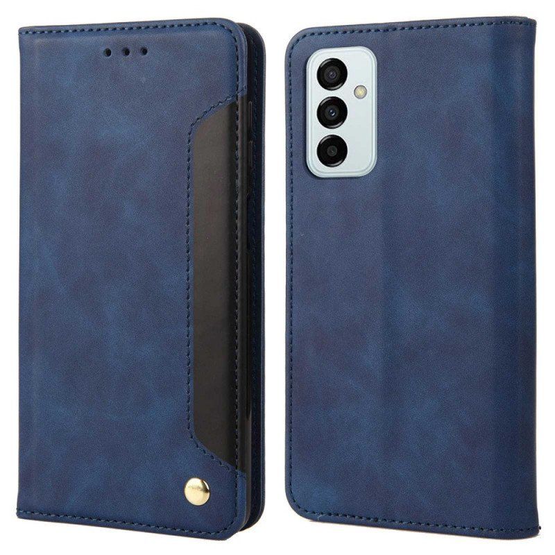 Etui Na Telefon do Samsung Galaxy M23 5G Etui Folio Podpis Dwukolorowy