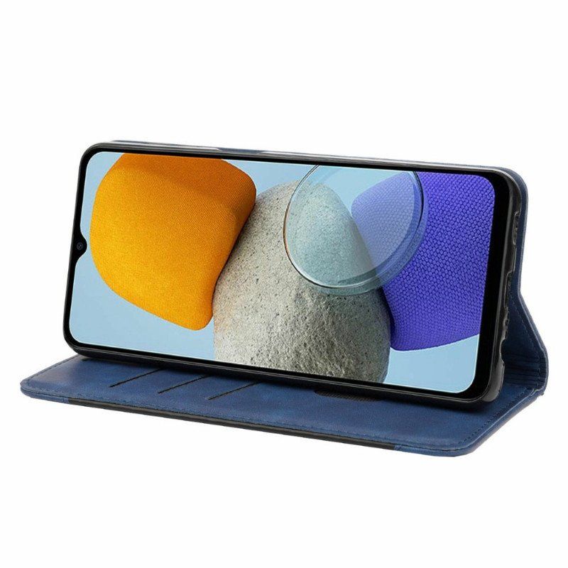 Etui Na Telefon do Samsung Galaxy M23 5G Etui Folio Podpis Dwukolorowy