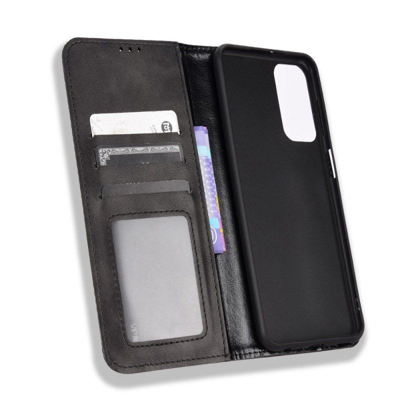 Etui Na Telefon do Samsung Galaxy M23 5G Etui Folio Stylizowany Efekt Skóry W Stylu Vintage